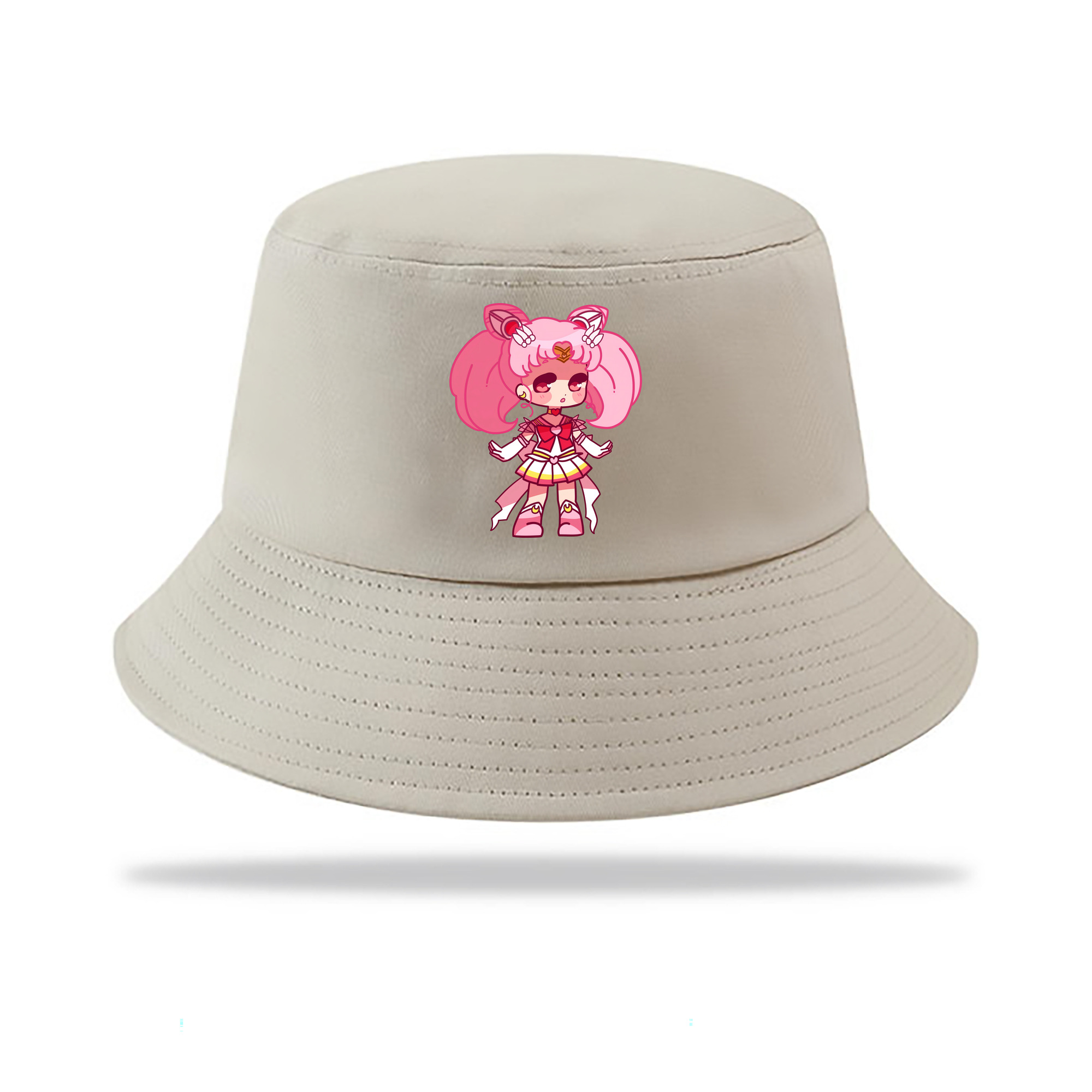 （画像用） 美少女戦士セーラームーン ちびうさ Sailor Moon Chibiusa Tsukino Usagi Small Lady Serenity アウトドア日除けバケットハット